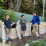 Sheldon and Rory explain the art of making compost from food scraps to Ivar
