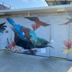 Whangarei street art features native Tui