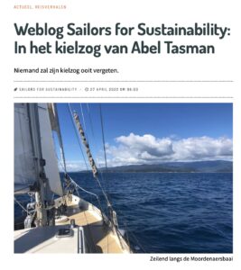 Sailors for Sustainability about Abel Tasman