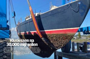 Sailors for Sustainability In Zeilen 5/2022 about Maintenance Lessons