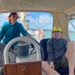 Saskia and John are back on a Buchanan boat