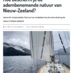 Sailors for Sustainability in Zeilen about New Zealand nature 20220622