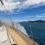 Strong winds in Cook Strait