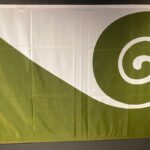 Hundertwasser's Koru flag