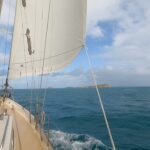 We sail through Torres Strait