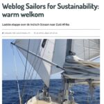 Sailors for Sustainability at Zeilen about Sailing to South Africa