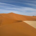 Endless sand dunes