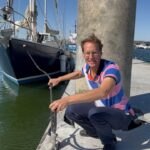 Floris casts off our lines in Walvis Bay