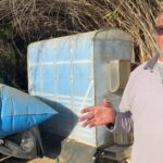Giel explains how his biogas installation works
