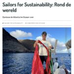 Sailors for Sustainability in Zeilen about Second Atlantic Crossing