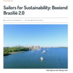 Sailors for Sustainability in Zeilen about their second visit to Brazil