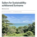 Sailors for Sustainability in Zeilen about Suriname 20240103