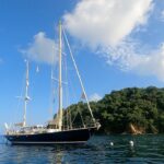 Luci moored in Charlotteville