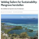 Sailors for Sustainability in Zeilen about Mangrove Restoration